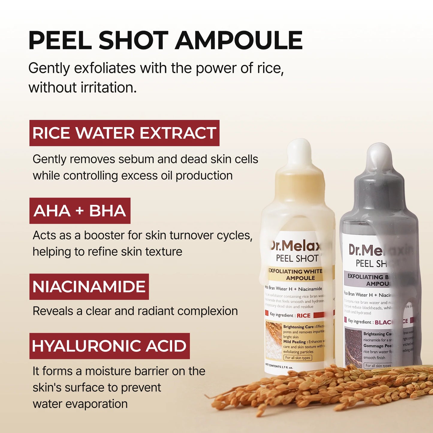 Rice Peel Glow Serum Ampoule