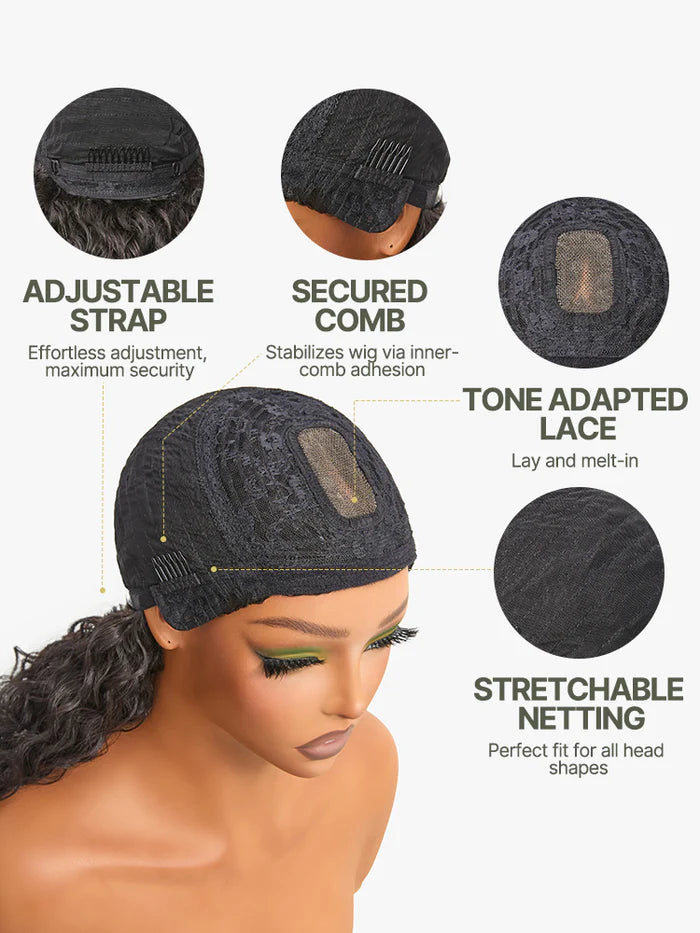 Wavella™ – Viral Bang Wig for Effortless Curls