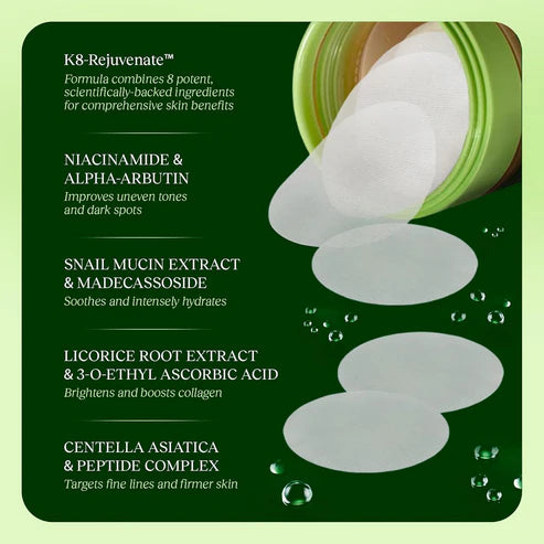 JIYU - Skin Brightening Toner Pads