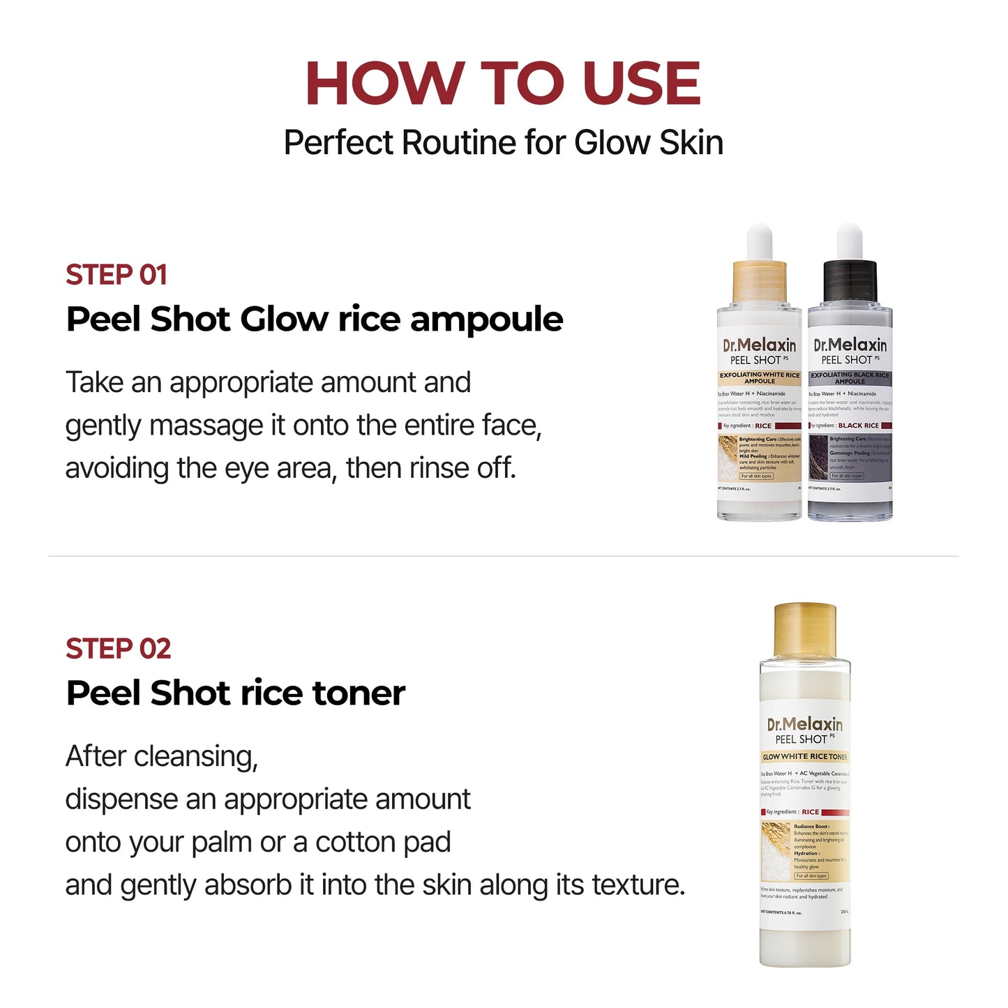 Rice Peel Glow Serum Ampoule