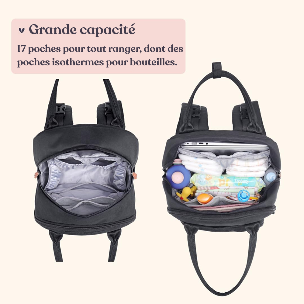 Lunabe® Sac à Langer - Nomade Mum™