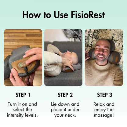 FisioRest - The 3 in 1 Neck Massager