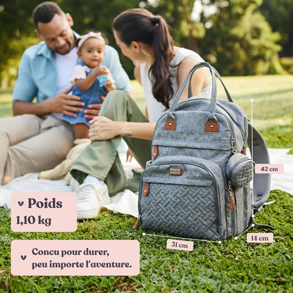 Lunabe® Sac à Langer - Nomade Mum™